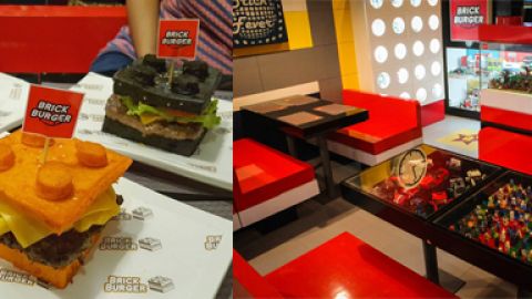 鯨吞超像真 LEGO Burger